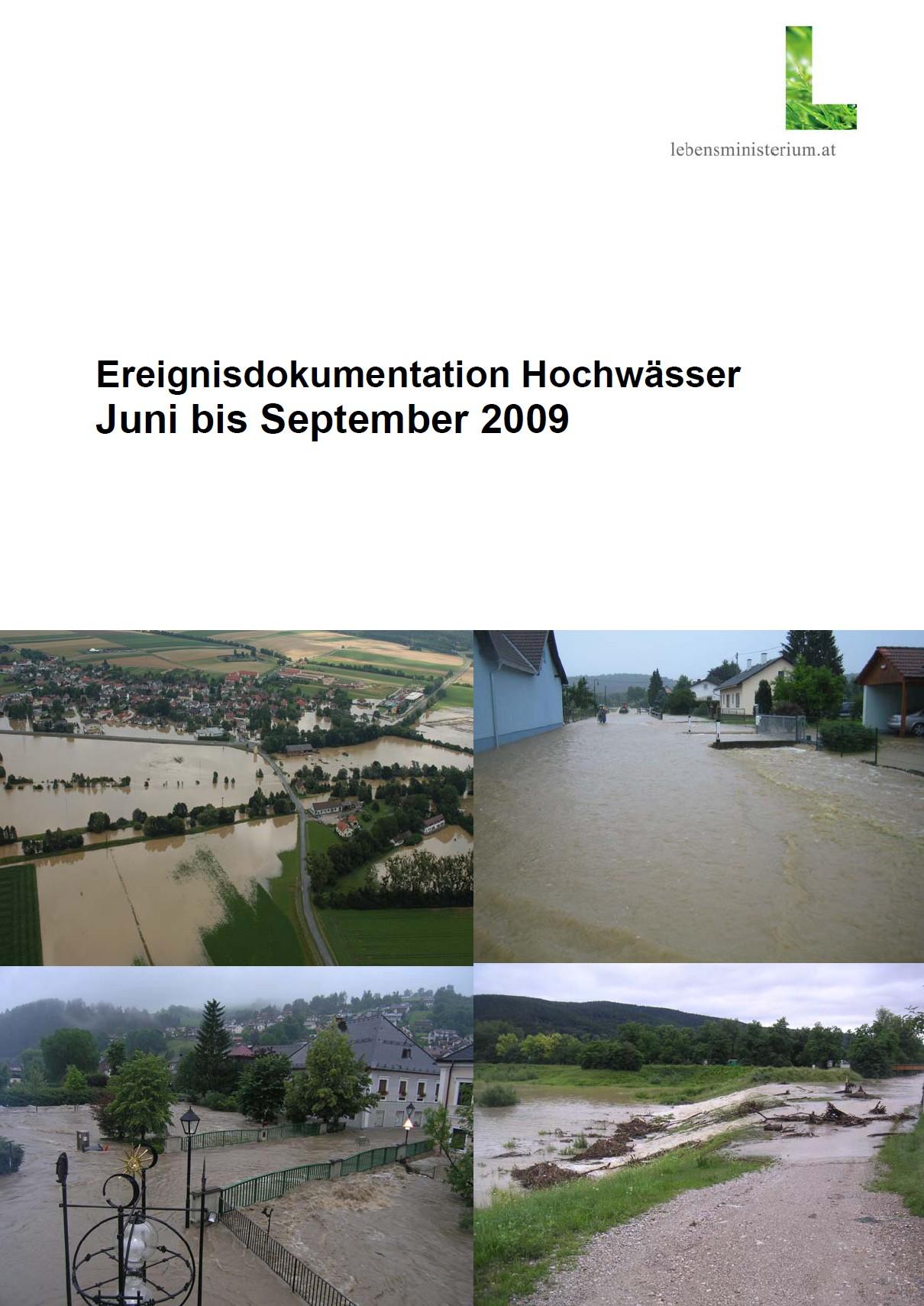 Ereignisdokumentation Hochwasser 2009