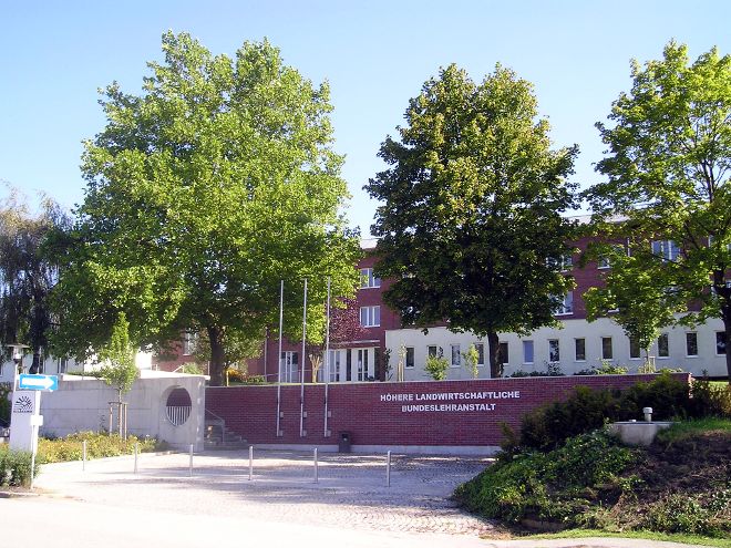 Gebäude der Höhere landwirtschaftliche Bundeslehranstalt St. Florian