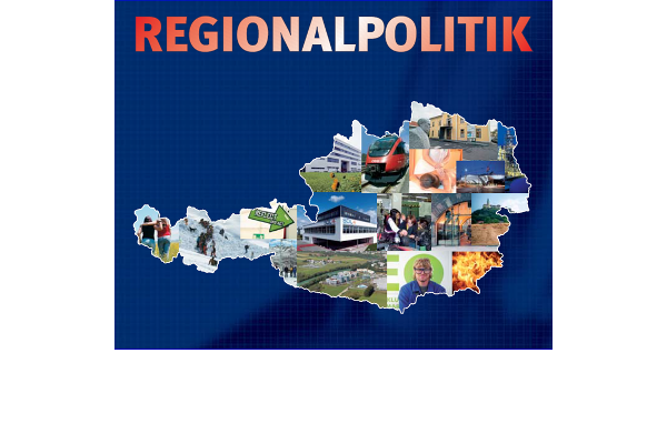 Graphic Austria with the headline Regional Policy