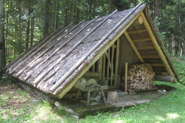 Holzknecht-Sommerhütte im Attergau, Salzburg