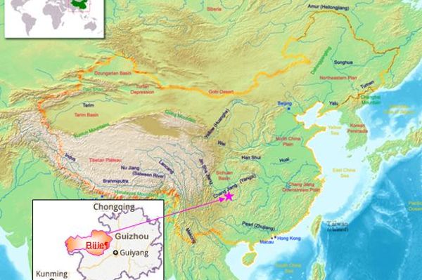 Grafik - Region Biije - China