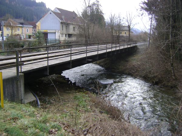 Hochwasserschutz Marktgemeinde Eberstein, Eisenbahnbrücke