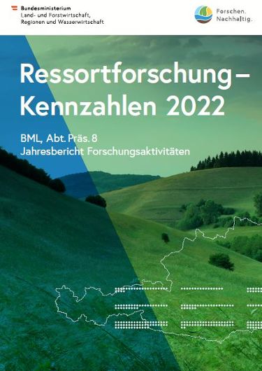 Deckblatt Jahresbericht Forschungsaktivitäten 2022