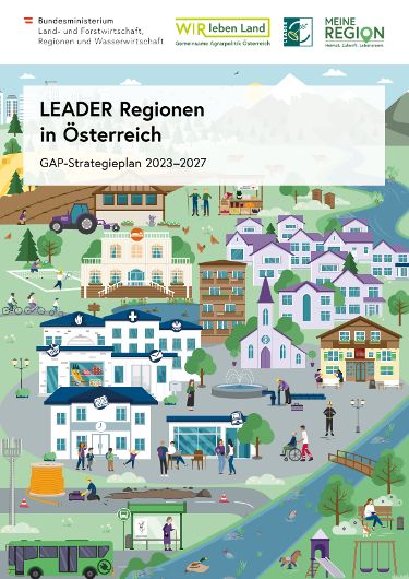 LEADER Regionen in Österreich - GAP-Strategieplan 2023–2027