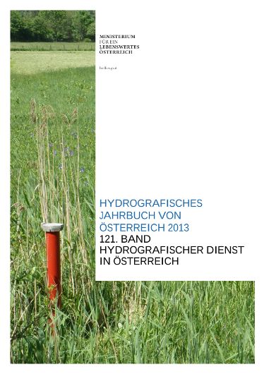 Hydrographisches Jahrbuch 2013
