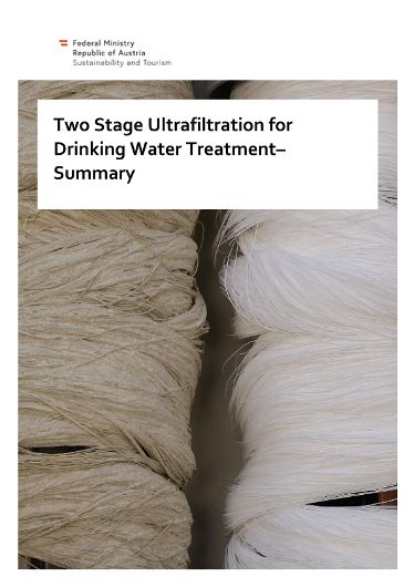 Two Stage Ultrafiltration for Drinking Water Treatment–Summary