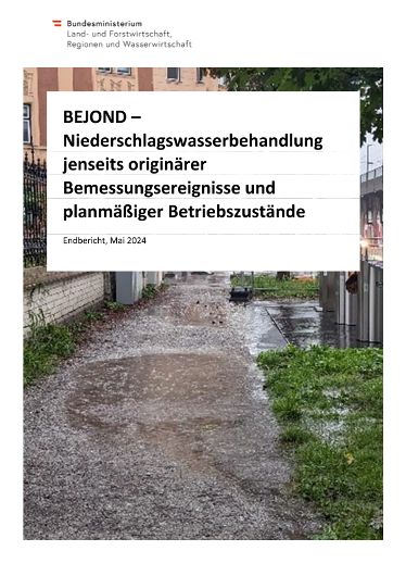 Endbericht zum Projekt BEJOND - Niederschlagswasserbehandlung