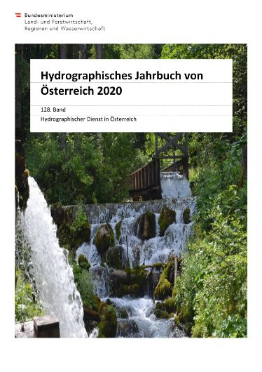 Hydrographisches Jahrbuch von Österreich 2020 - Band 128.