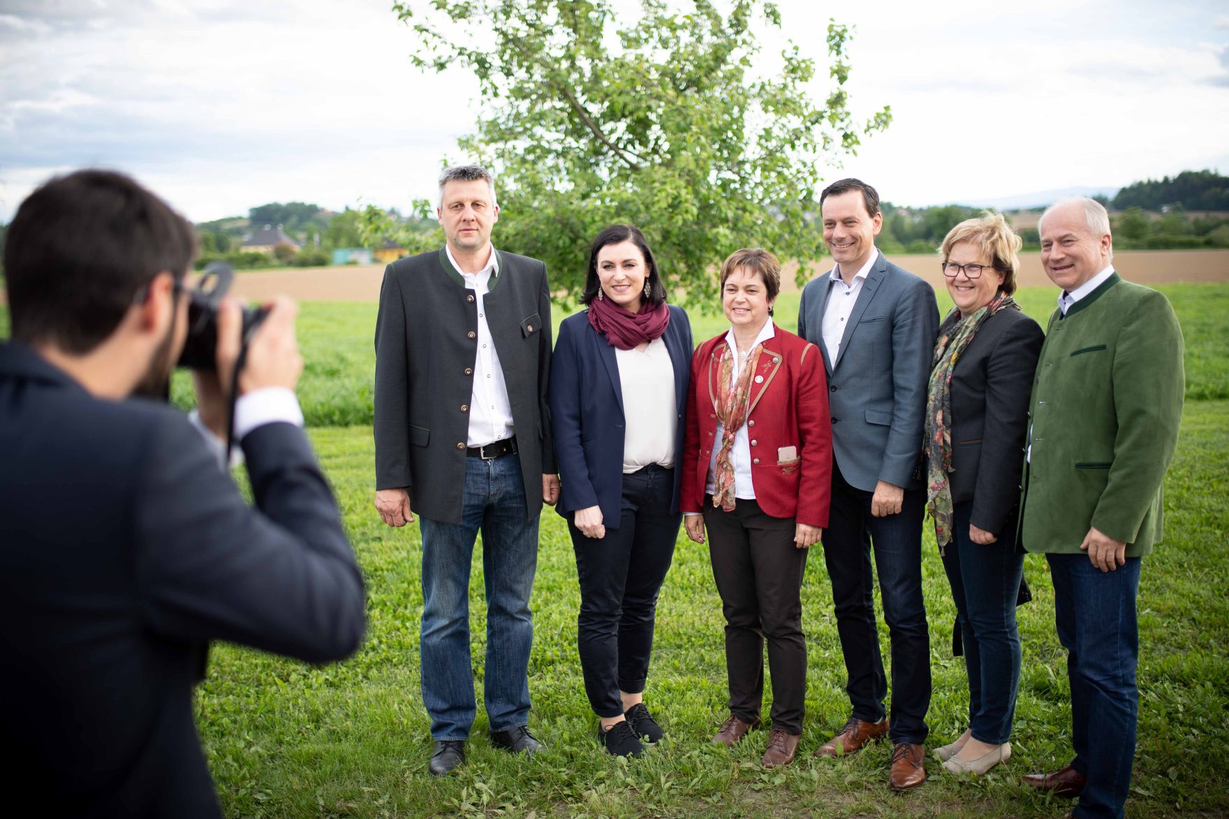 Gemeinsam mit der Landjugend Steiermark lud Nachhaltigkeitsministerin Elisabeth K&ouml;stinger zu der Premiere der &quot;Stallgespr&auml;che&quot; in der Steiermark.