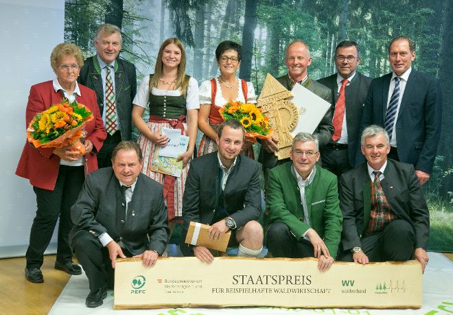 Staatspreis für beispielhafte Landwirtschaft 2018, Österreichischer Waldbauerntag 2018, Heffterhof, Salzburg, Waldverband, 20180928, (c)wildbild