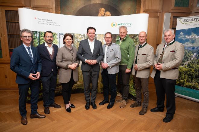 Eröffnung Bundesschutzwaldplattform Traunkirchen