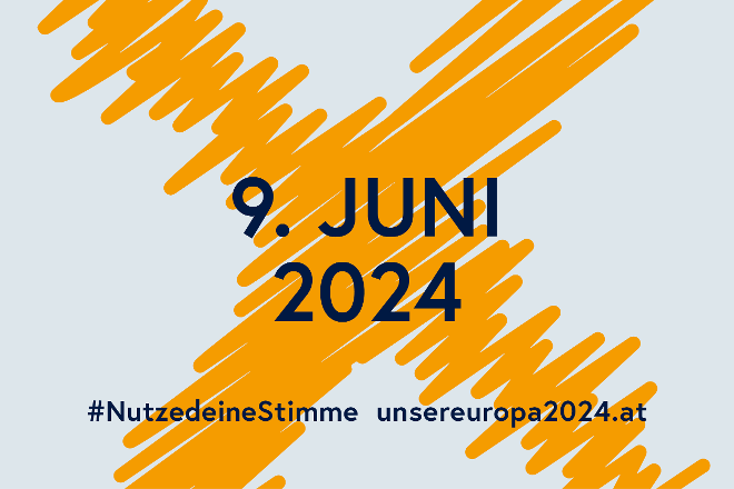 Logo zur EU-Wahl am 9. Juni 2024