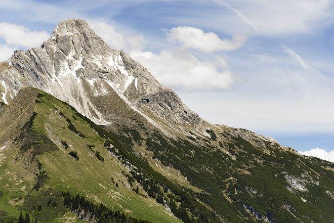 Berg- und Hügelland rund um den Arlberg
