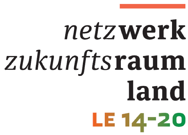 Logo des Netzwerk Zukunftsraum Land. 
